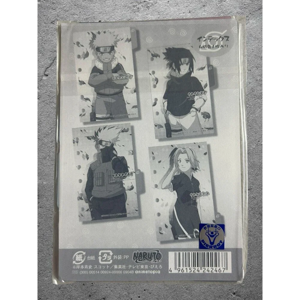 Vintage NARUTO Clear File Stationary Carddass - Picture 2 of 2